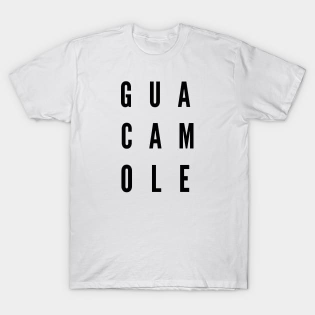Guacamole T-Shirt by Nada's corner
